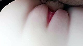 Teen’s Tight Pussy Explored in Close-Up Detail
