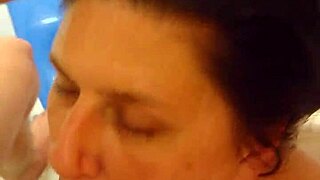 Slut Desperately Wants All That Cum in Her Mouth!