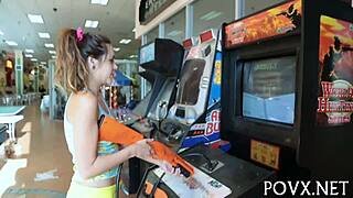 zoe foxx gives breathtaking pov blowjob