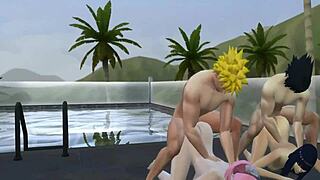 Naruto Hentai: Wife Swap Anal Fucks