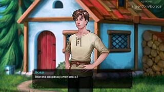 His first time turns real after she sees his huge cock and gets instantly aroused