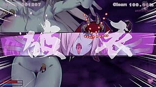 beautiful succubus rides cowgirl in hentai