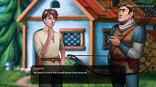 His first time turns real after she sees his huge cock and gets instantly aroused