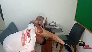 School inspector gets blowjob from student