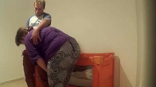 Gorda Divorciada Fucks Roommate in Nursery While Husband Works, Cheating Hard!