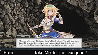 Cute Anime Girl Taken to Dungeon in Game
