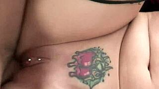 dana dearmond sucks a huge cock then gets her ass fucked hard