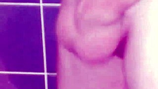 Masturbation In Bathroom With Cum Spanking
