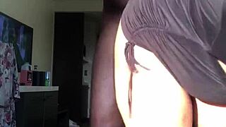 doggystyle delight with amateurs in hotel voyeur scene