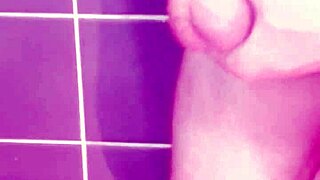 Masturbation In Bathroom With Cum Spanking