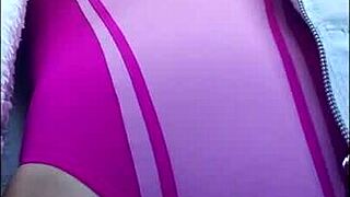 Homemade Milf Fingering Shaved Pussy with Big Ass