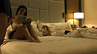 Big Tits Latina Brunette Teases With Handjob In Miniskirt No Panties