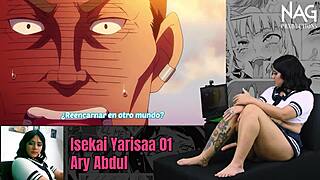 Hentai video: Ary Abdul's Gothic Ass gets tattooed