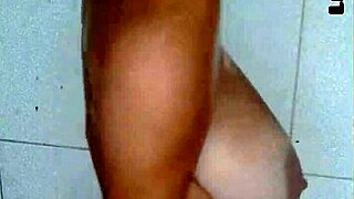 bruna paz shows big tits in shower bath