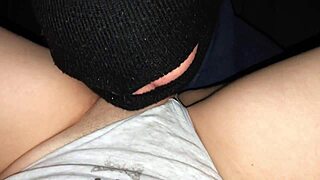 Cunnilingus in Car POV: Female Gets Wet Pussy Fingered and Sucked.