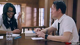 Petite Latina Teen Gets Fucked and Licked by Twisted Stepsiblings in Group