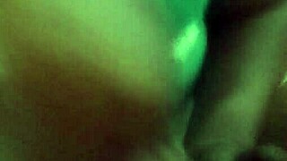 Kat performs sucking and swallowing action