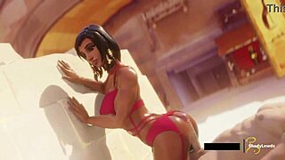 pharah's buttjob is so fucking hot and intense!