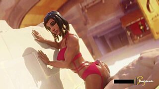 pharah's buttjob is so fucking hot and intense!
