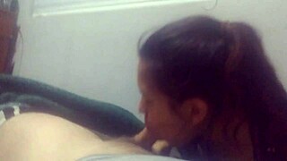 homemade blowjob with the perfect girl