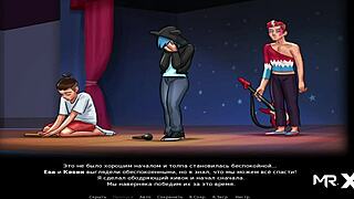 summertime saga babe interacts in front of podium e2 51