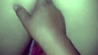 Rich fingering to wife's pussy