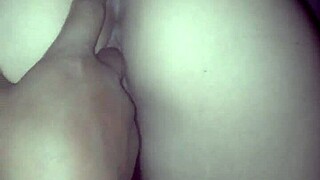 Rich fingering to wife's pussy