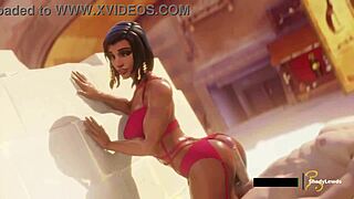 pharah's buttjob is so fucking hot and intense!