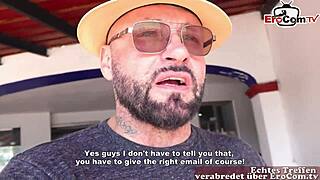 German Busty Slut Cathy B Nailed on Vacation Date  