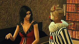 sims 4 wicked halloween part 1 - rejuvenation sperm with mommy