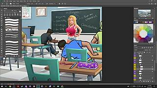 Picarto Darkcookie Streams Summertime Saga Erotic Game Session in High Definition