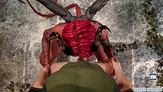 teen 18+ amateur anal fucked hard by big cock, big tits shaking