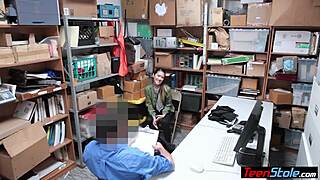 Petite Asian Teen Thief Fucked Her Way Out Of Trouble With Pussy Oral And Burglar Babe