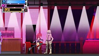 red haired woman endures hentai ryona sex