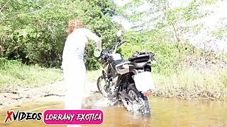 Interracial group sex with exotic girl’s anal and vaginal creampie