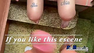 Pornovatas - Prachtige Spaanse mature met grote natuurlijke tieten spuit met Victor Bloom