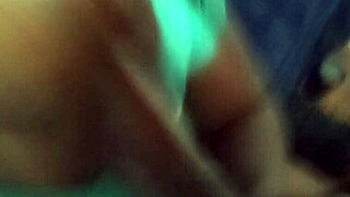 Kat performs sucking and swallowing action