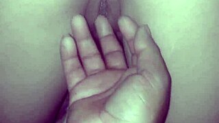 Rich fingering to wife's pussy