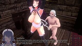 Maid Ricca and Aristocrat in 3D Hentai Game
