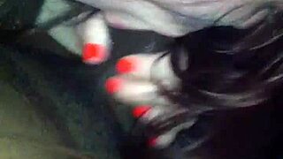 Brunette Step Sister Gives Superhead Blowjob On Big Interracial Cock