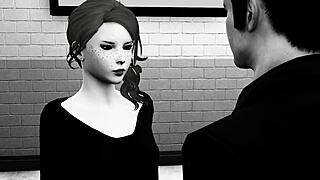 Is this petite redhead prison prostitute teasing with deepthroat?