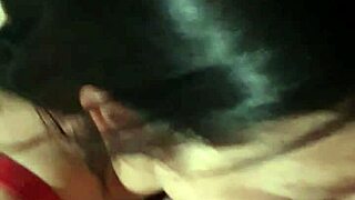 Brazilian Petite 18+ Tattooed Brunette In Red Lingerie Blows And Fucks Big Dick