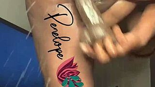 Ebony Squirts During Play Time