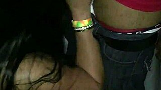 Ladysexy gives random guy a casual blowjob