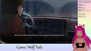 Lewdneko Plays Wolf Tails! So Cute And Lewd!