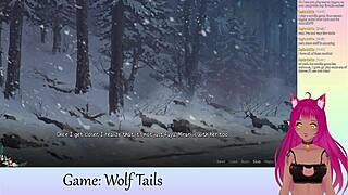 Lewdneko Plays Wolf Tails! So Cute And Lewd!