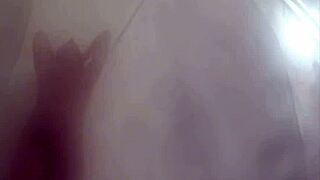 Dahlia Sky's naughty shower fun.