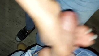 I fucked a cute young whore on the street after the party