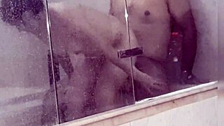Latina Girlfriend Bent Over for Hardcore Fucking in Bathtub