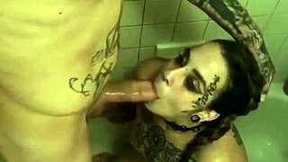 A newbie gets a long dick in a very wet XXX video in the bathroom